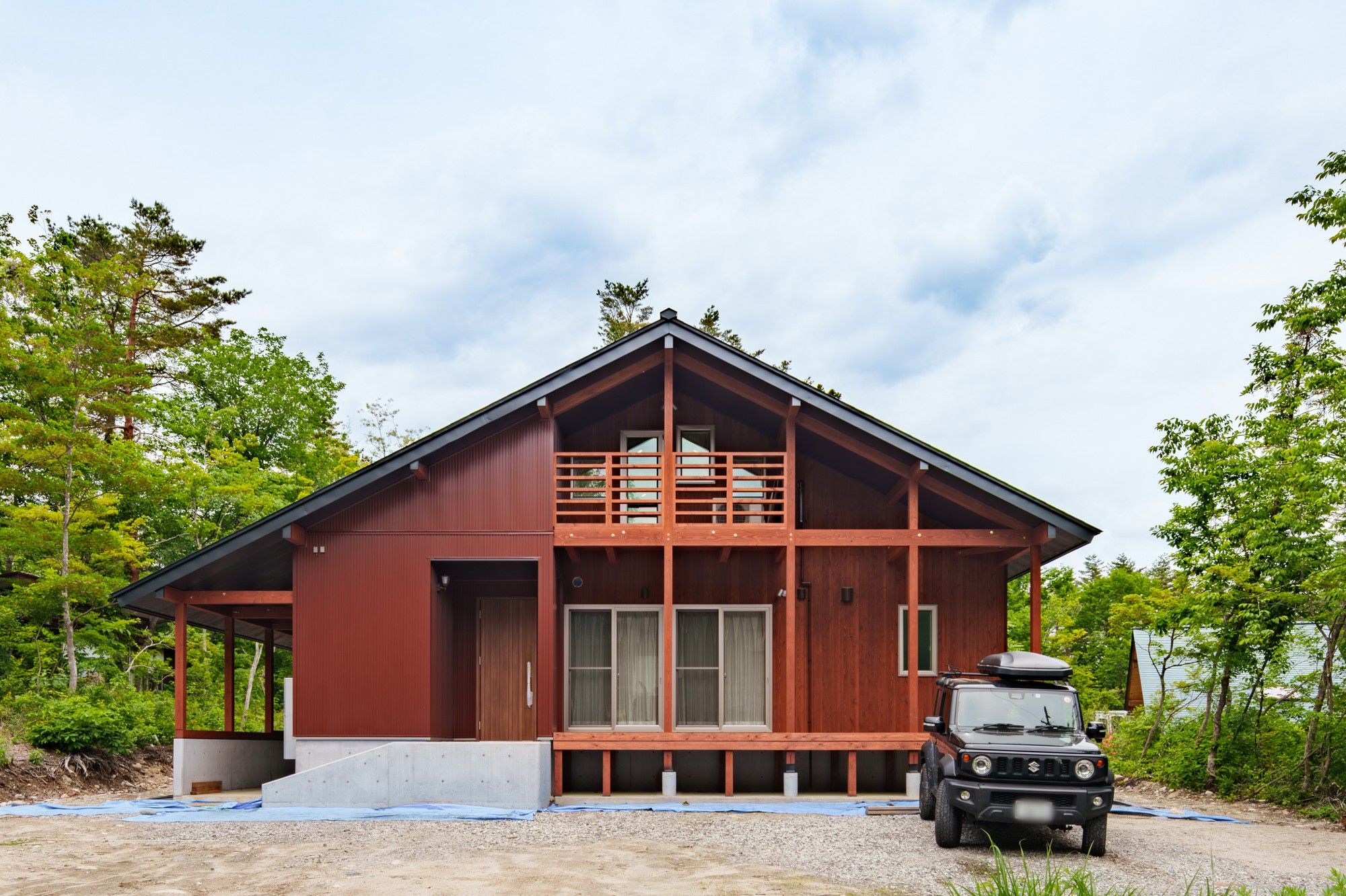 Cocoro Hakuba2の正面外観